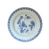 <p>Prato em porcelana azul e branca. China, Dinastia Qing, Imperador Qianlong (1736- 1795) século XVIII. 23 cm.</p>