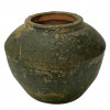 <p>Pote em cerâmica na cor verde. Provavelmente Dinastia Han (206 a.C. – 220 d.C.). 12 cm. Peça de estudos arqueológicos.</p>