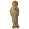 <p>Escultura em cerâmica arqueológica representando figura feminina. China, época não identificada. 16,5 cm. Peça de estudos arqueológicos.</p>