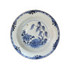 <p>Prato em porcelana azul e branca, Cia das Índias. China, Dinastia Qing Imperador Qianlong (1736- 1795), século XVIII. 26 cm.</p>
