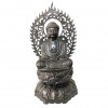<p>Escultura em bronze representando Buda. China, século XX. 33 cm.</p>