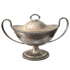<p>Grande molheira em prata de lei, fundida e cinzelada. 17 x 24 x 11 cm.</p>