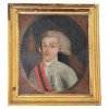 <p class=MsoNormal>Retrato do Pr&iacute;ncipe Dom Joao, futuro Rei Dom Joao VI. &Oacute;leo sobre tela. S&eacute;culo XVIII. Um dos retratos mais antigos de Dom Joao VI, nascido em 1767 e falecido ha exatos 200 anos, a 10 de marco de 1826. Executado quando Dom Joao ainda n&atilde;o se tornara herdeiro da Coroa portuguesa, por morte do irm&atilde;o primog&ecirc;nito em 1788. No peito, fita bicolor e ins&iacute;gnia do Tos&atilde;o de Ouro.&nbsp;60 x 54 cm.</p>