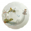 <p>Prato fundo em porcelana francesa pertencente ao Serviço Motta Maia. 24,5 cm.</p>
