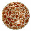 <p>Prato em porcelana Cia das Índias na cor Rouge de fer. 21,5 cm. China, Qing, Jiaquing (1796 - 1820) principio do século XIX.</p>