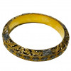 <p>Pulseira em ouro e brilhantes. 41 gramas.</p>