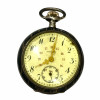 <p>Relógio de bolso em prata.</p>