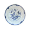 <p>Prato em porcelana azul e branca. China, Dinastia Qing, Imperador Qianlong (1736- 1795) século XVIII. 23 cm.</p>