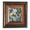 <p>Martinho de Haro. Flores. Óleo sobre madeira. Assinado e datato embaixo ao centro M de Haro 74. 18 x 17 cm.O catarinense Martinho de Haro produziu algumas das mais belas pinturas de flores da arte brasileira, ao lado de Guignard, Pancetti e raros outros.</p>