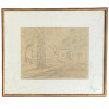<p>Oswald Goeldi. Desenho a l&aacute;pis. Assinado cid. 20 x 26 cm (sem moldura) e 34 x 40 cm (com moldura).A obra foi um presente do&nbsp;pr&oacute;prio&nbsp;artista para o Sr. Jos&eacute; Roberto Teixeira Leite na d&eacute;cada de 60.</p>