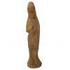<p>Figura chinesa representando atendente. China, época não identificada. 20 cm. Peça de estudos arqueológicos.</p>