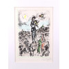 <p>MARC CHAGALL - “Concert sur la Plage” (Concerto na Praça), 1983. Litografia em cores sobre papel, assinada e numerada a lápis 44/50, impressa no Atelier Mourlot, Paris, para a Éditions Maeght. Nesta composição, Chagall recria uma de suas cenas poéticas mais emblemáticas — um concerto em uma praça imaginária — onde músicos, animais e figuras flutuantes se misturam em harmonia cromática e simbólica. Esta peça encontra-se catalogada na exposição comemorativa “100 Anos de Chagall”, realizada pela Dan Galeria, São Paulo, encerrada em 15 de dezembro de 1987, reproduzida na página 23 do catálogo da mostra. Dimensões da imagem: 54 × 37 cm. Assinatura: A lápis no canto inferior direito</p>
