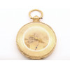<p>M. J. Tobias Liverpool circa 1850 - Caixa de face aberta de ouro rosa 18k. Cerca de 41mm de diâmetro. Movimento com corda e ajuste por chave. Nº50944. Obs.: Parado</p>