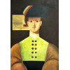 <p>REYNALDO FONSECA - figura - OST - CSE - medindo 100 x 70 cm.</p>