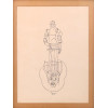 <p>Vicente do Rego Monteiro - S/T - nanquim sobre papel - ass. centro inferior - 1936 - 31x23 cm</p>
