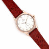 <p>Omega circa 1947 - Caixa de metal com acabamento em ouro rosa. Cerca de 36,5mm de diâmetro. Movimento automático bumper (cal.332). Visor de acrílico. Caixa, coroa, movimento e mostrador assinados. Fabricado na Suíça. Ref.2493-2/nº11899472.</p>