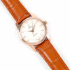 <p>Omega Seamaster circa 1958 - Caixa de metal com acabamento em ouro rosa. Cerca de 34,5mm de diâmetro. Movimento automático (cal.501). Visor de acrílico. Caixa, coroa, movimento e mostrador assinados. Fabricado na Suíça. Ref.2846-9SC/nº16552920.</p>