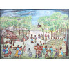 <p>NILSON PIMENTA - Festa no Arraiá. Acrílica sobre tela. Ass. e Dat. CI; Tit. no verso. Dat. 2007. 67 x 91 cm. Acompanha certificado de autenticidade assinado por Valques Pimenta (filho do artista).</p>