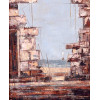 <p>JOSÉ PAULO MOREIRA DA FONSECA (1922–2004) - Marinha. OST. 27 x 22 cm. Ass. CI. Selo da Villa Bernini no verso.</p>