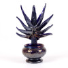 <p>NAPOLEONE MARTINUZZI (Atribuído) - Escultura de MURANO representando suculenta, modelo 2469 Cactus Sculpture 1929. Itália, séc XX. 23 cm (altura) x 15 cm (largura)</p>