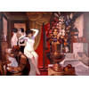 <p>JUAREZ MACHADO - Tempo Invadido. OST. Localizado PARIS e datado 1994. 72 x 100 cm.</p>