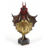 <p>ROLAND PARIS - Santanella. Escultura de bronze policromado, sobre base de mármore. 39 cm (altura).</p>