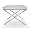 <p>BRETTON - Mesa bar espelhado, 100 cm largura 50 cm profundidade, 80 cm altura.</p>
