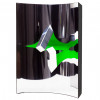 <p>Yutaka Toyota - Espa&ccedil;o - X infinito verde - Escultura de inox e madeira, 25 x 17 x 6,5 cm, ass. verso, dat. 2025. 2/30</p>