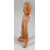 <p>Jos&eacute; Bezerra - Sem T&iacute;tulo - Escultura de madeira entalhada, 62 cm de altura, assinado</p>