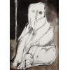 <p>Aldemir Martins - Sem T&iacute;tulo - Nanquim e guache s/ papel, 50 x 30 cm, ass. inferior direito, dat. 1987</p>