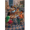 <p>Sergio Vidal - Damas do Samba - &Oacute;leo s/ tela, 90 x 60 cm, ass. inferior direito e verso, dat. 2023</p>