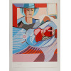 <p>Cicero Dias - Sem T&igrave;tulo - Serigrafia, 90 x 70 cm, ass. Inferior esquerdo, PI.</p>
