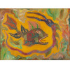 <p>Francisco da Silva - Peixes - T&ecirc;mpera s/ papel, 56 x 77 cm, ass. inferior esquerdo, dat. 1964</p>