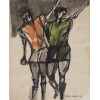 <p>Aldemir Martins - Jogadores, Guache e nanquim s/ cartão, 31 x 26 cm, ass. inferior direito, dat. 1965</p> <p>Aldemir Martins - Jogadores, Guache e nanquim s/ cartão, 31 x 26 cm, ass. inferior direito, dat. 1965</p>
