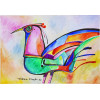 <p>Aldemir Martins - Pássaro Colorido, Aquarela s/ papel, 50 x 73 cm, ass. inferior esquerdo, dat. 1990</p> <p>Aldemir Martins - Pássaro Colorido, Aquarela s/ papel, 50 x 73 cm, ass. inferior esquerdo, dat. 1990</p>