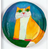 <p>Aldemir Martins - Gato Amarelo, Acrílica s/ cartão, 38 cm diâmetro, ass. inferior esquerdo. Acompanha certificado emitido pelo Studio Aldemir Martins</p> <p>Aldemir Martins - Gato Amarelo, Acrílica s/ cartão, 38 cm diâmetro, ass. inferior esquerdo. Acompanha certificado emitido pelo Studio Aldemir Martins</p>