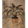 <p>Aldo Bonadei - Vaso de Flores, Lápis de cera s/ papel, 49 x 40 cm, ass. inferior direito, dat. 1951. Com dedicatória no verso para Eva e cachê da Galeria Ricardo Camargo</p> <p>Aldo Bonadei - Vaso de Flores, Lápis de cera s/ papel, 49 x 40 cm, ass. inferior direito, dat. 1951. Com dedicatória no verso para Eva e cachê da Galeria Ricardo Camargo</p>