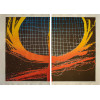<p>Gilberto Salvador - Sem Título, Litografia, 100 x 138 cm, ass. inferior direito, dat. 1988. Tiragem 11/20. Díptico</p>