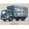 <p>Banksy - Sem Título, Reprodução serigrafia s/ tecido, 37 x 49 cm (obra adquirida diretamente na exposição do artista na Inglaterra em dezembro de 2025). Souvenir</p> <p>Banksy - Sem Título, Reprodução serigrafia s/ tecido, 37 x 49 cm (obra adquirida diretamente na exposição do artista na Inglaterra em dezembro de 2025). Souvenir</p>