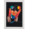 <p>Inos Corradin - Malabarista, Serigrafia, 70 x 50 cm, ass. inferior direito, tiragem 67/100</p> <p>Inos Corradin - Malabarista, Serigrafia, 70 x 50 cm, ass. inferior direito, tiragem 67/100</p>