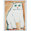 <p>Aldemir Martins - Gato com olhos Verdes, Acrílica s/ papel, 36 x 26 cm, ass. inferior esquerdo, dat. 2002. Acompanha certificado emitido pelo Aldemir Martins</p> <p>Aldemir Martins - Gato com olhos Verdes, Acrílica s/ papel, 36 x 26 cm, ass. inferior esquerdo, dat. 2002. Acompanha certificado emitido pelo Aldemir Martins</p>