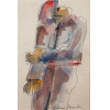 <p>Aldemir Martins - Cangaceiro - Lápis e aquarela s/ papel, 16 x 11,3 cm, ass. centro inferior. Acompanha certificado de autenticidade do Pedro Martins</p>