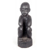 <p>Agenor - Sem Título - Escultura de madeira entalhada, 43 cm de altura, assinado</p>