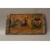 <p>Autor desconhecido - Ex-voto em madeira. Mede 20cm x 37cm.</p>