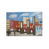 <p>Valmir Silva, 2011 - OST - Praça da Estação. Mede 100cm x 150cm.</p>