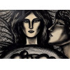 <p>Farnese de Andrade - OST. Mede 48cm x 68cm.</p>