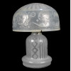<p>DAUM NANCY- FRANCE- C.1930<br />MUSHROON TABLE LAMP- Grande Lumin&aacute;ria Cogumelo- ART DECO, ASSINADA NA BASE E NA C&Uacute;PULA com a Cruz de Lorena. Motivos geom&eacute;tricos estilizados gravados em &aacute;cido. Medidas: 54 x 40 x 40 cm <br />PESO:11.850 KG.<br />Marca n&uacute;mero 72, reproduzida no livro GLAS: Historismus, Jugendstil, Art D&eacute;co. 1985. <br />Autores: Helga Hilschenz-Mlynek e Helmut Ricke. p&aacute;gina 447.<br /><br />https://www.1stdibs.com/furniture/lighting/table-lamps/daum-nancy-french-art-deco-mushroom-patterned-yellow-painted-table-lamp/id-f_35518022/</p>