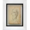 <p>Assinatura n&atilde;o identificada Desenho original a grafite Assinado no c.i.d. D&eacute;cada de 1940 Medidas: 24 x 14 cm. Emoldurado: 34 x 28 cm.</p>