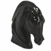 BACCARAT designed by TAUNI DE LESSEPS (New York, 1920-France, 2001)- <br />Escultura em bloco de cristal negro figurando cabeça de cavalo. Selo da marca e assinatura do artista na base. Cotações em fotos adicionais.<br />Medidas: 17 x 16 x 5 cm.<br /><br /><br />