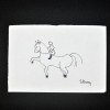SYLVIO PINTO (1918-1997)<br />UM HOMEM MONTADO EM UM CAVALO<br />MEd: 11 X 16